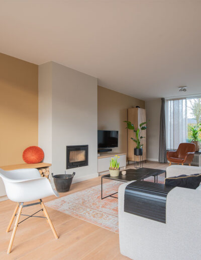 Interieuradvies Drunen woonkamer styling styliste Waalwijk natuurlijke kleuren